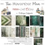 CC-F37-NM-00 THE NOVEMBER MAN - a set of papers 30,5x30,5cm