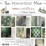 CC-F37-NM-08 THE NOVEMBER MAN - a set of papers 20,3x20,3cm