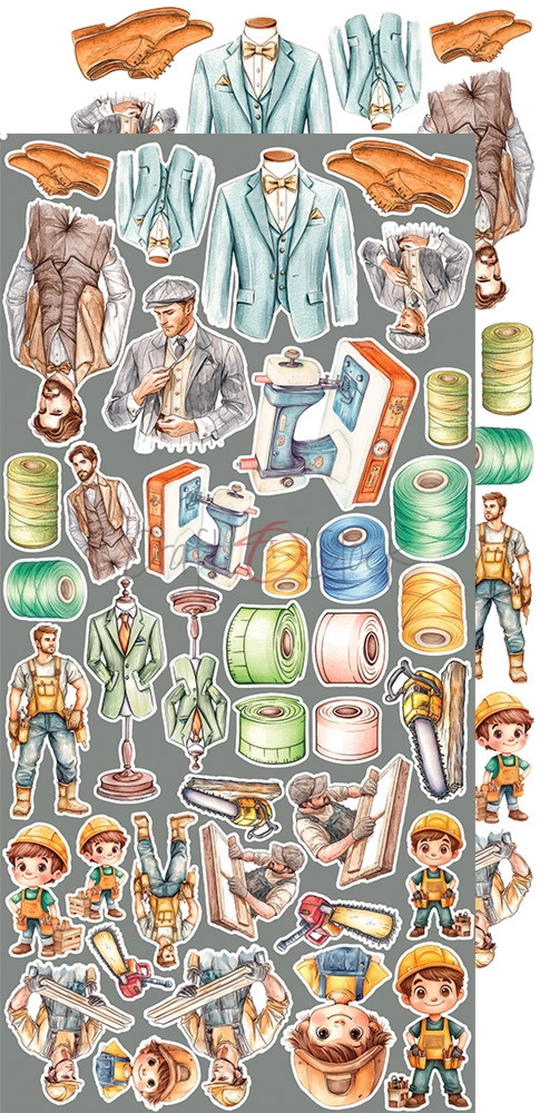 CC-F37-NM-12 THE NOVEMBER MAN - EXTRAS set - WORK MAN
