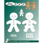 BLD1596 Dies By Lene-"Gingerbread Figures"