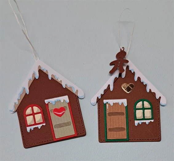 BLD1601 Dies By Lene-"Gingerbread House"