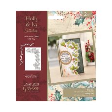 NG-HAI-STD-THTI Holly & Ivy Stamp & Die The Holly and the Ivy