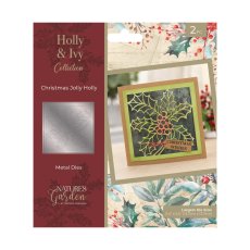 NG-HAI-MD-CJH Holly & Ivy Metal Die Christmas Jolly Holly