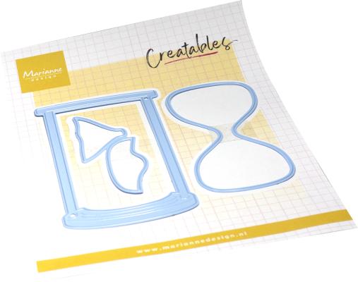 LR0886 Metal Die Marianne Design Creatables -Hourglas