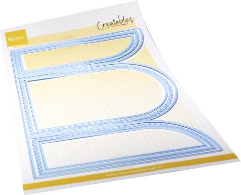 LR0887 Metal Die Marianne Design Creatables -Trifold