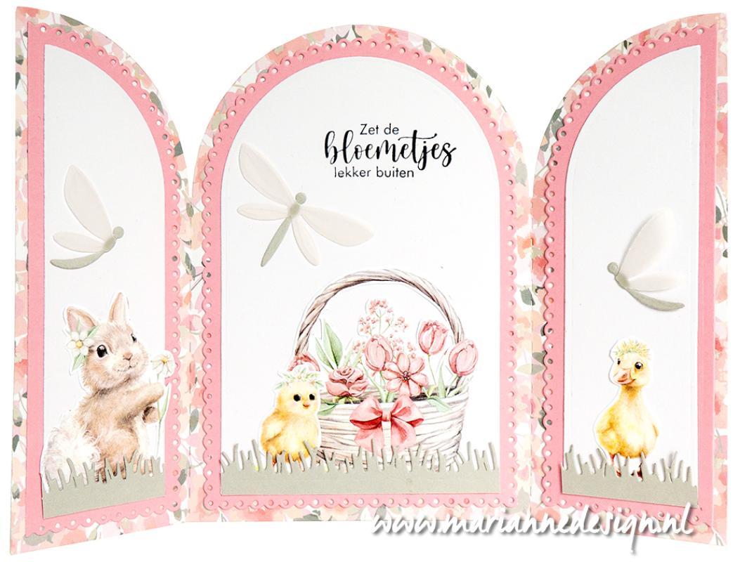 LR0887 Metal Die Marianne Design Creatables -Trifold