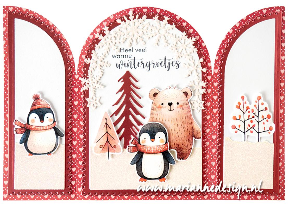 LR0887 Metal Die Marianne Design Creatables -Trifold