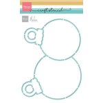 PS8173 Marianne Design - Mask stencil - Christmas Ornaments by Marleen