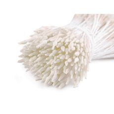  900904-2 Flower stamen matt- ecru