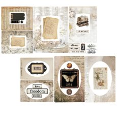 AA-NB-13 Alchemy of Art -  Natural beautiful  - Elements for self-cutting out 6x12"