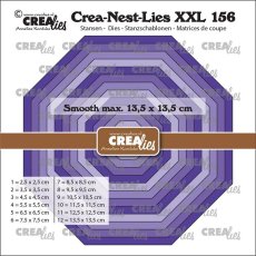 CLNESTXXL156 Crealies •Crea-Nest-Lies XXL Octagon Smooth