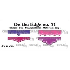 CLOTE71 Crealies • On The Edge Die No.71 with Little Stripes