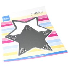 CR1676 Metal Die Marianne Design - CrafTables -   Folded Star