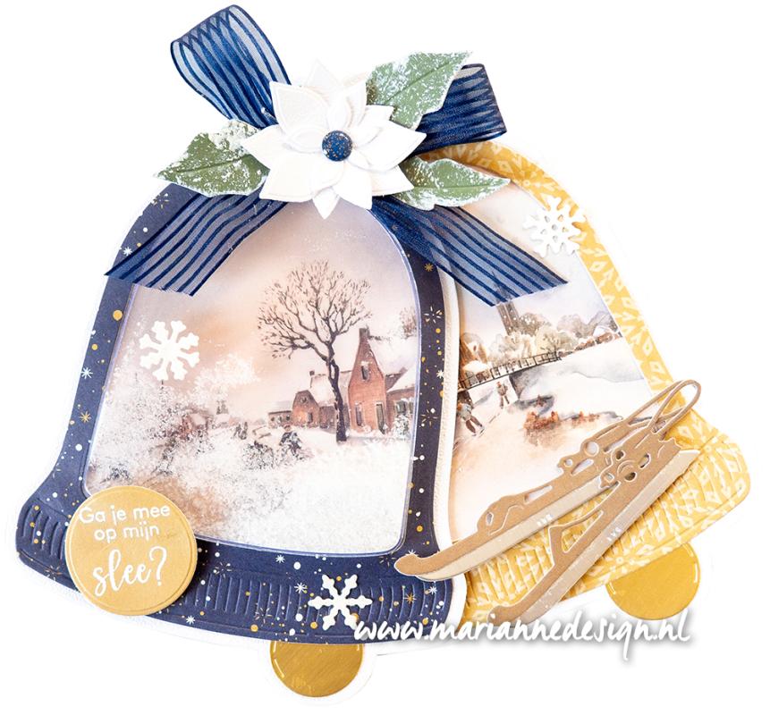 LR0885 Metal Die Marianne Design Creatables -Bell