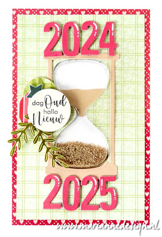 LR0886 Metal Die Marianne Design Creatables -Hourglas