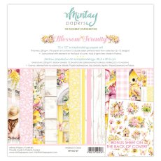 MT-BLO-07 BLOSSOM SERENITY- paper set 30.5x30.5cm