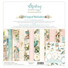 MT-MEL-07 WINGED MELODIES-- paper set 30.5x30.5cm