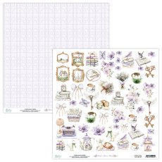 MT-HSH-09 HOME, SWEET HOME - double-sided paper with elements 30.5x30.5cm