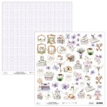 MT-HSH-09 HOME, SWEET HOME - double-sided paper with elements 30.5x30.5cm