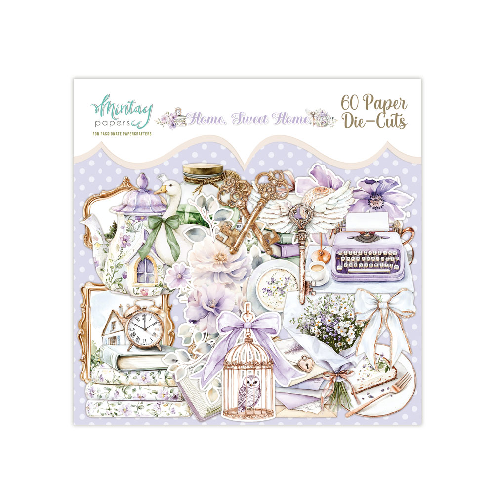 MT-HSH-LSC HOME, SWEET HOME-MINTAY MINTAY - die cuts