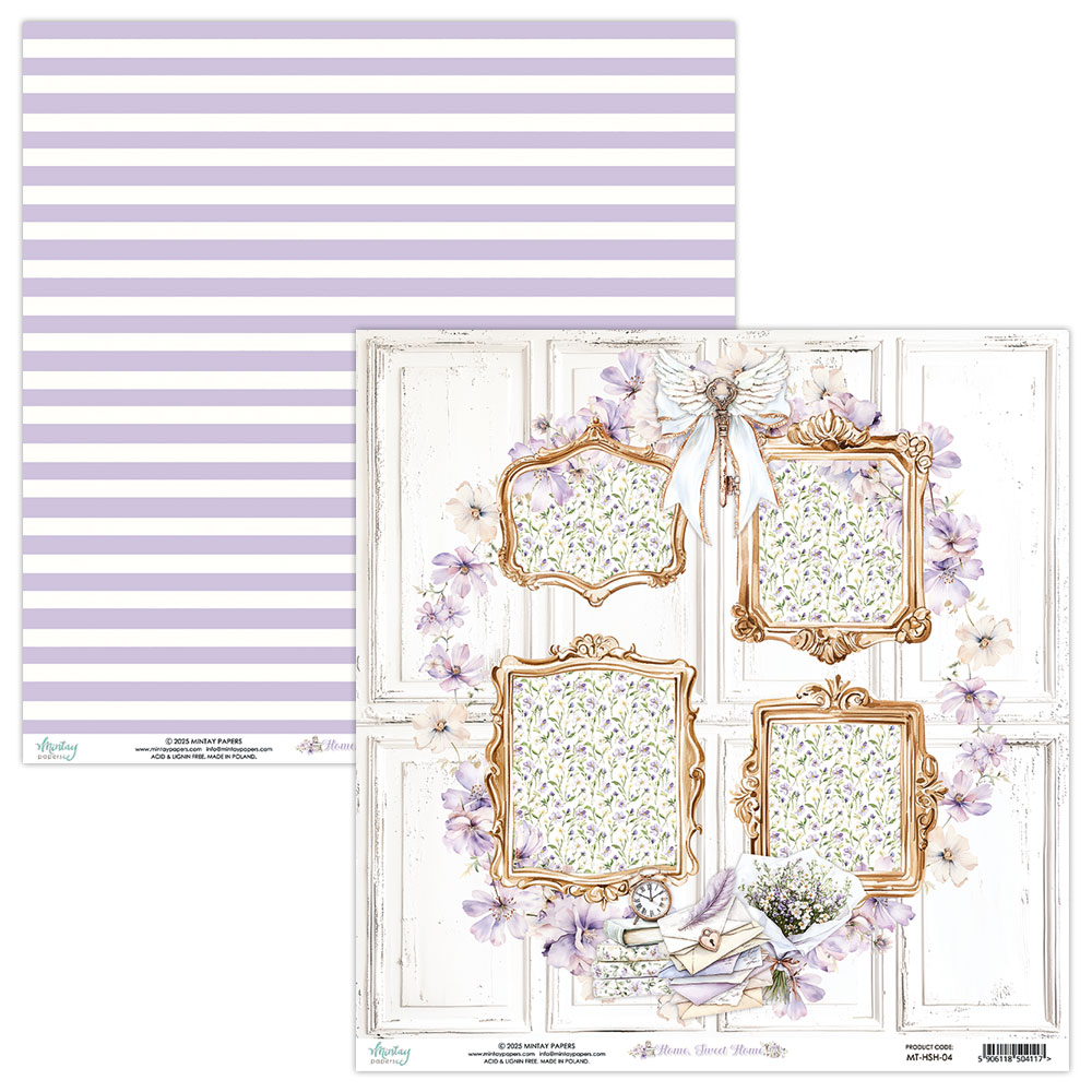 MT-HSH-07 HOME, SWEET HOME- paper set 30.5x30.5cm