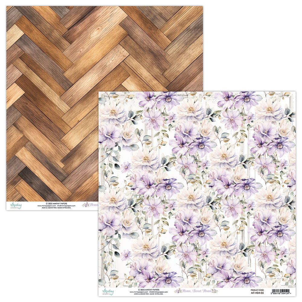 MT-HSH-07 HOME, SWEET HOME- paper set 30.5x30.5cm