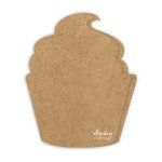MT-BASIC-C26 Card Base Cupcake- KRAFT, 5 pcs.