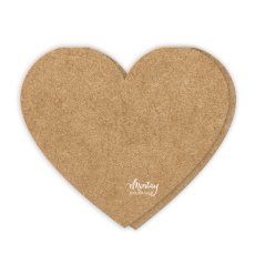 MT-BASIC-C28 Card Base Heart- KRAFT, 5 pcs.