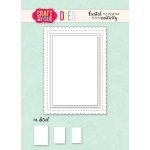 CW323 Cutting Die -  ATC Biscuit Frame  - Craft&You Design
