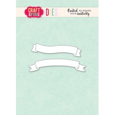 CW326 Cutting Die -  Mini Banners  - Craft&You Design