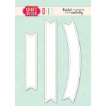 CW327 Cutting Die -Banners- Craft&You Design