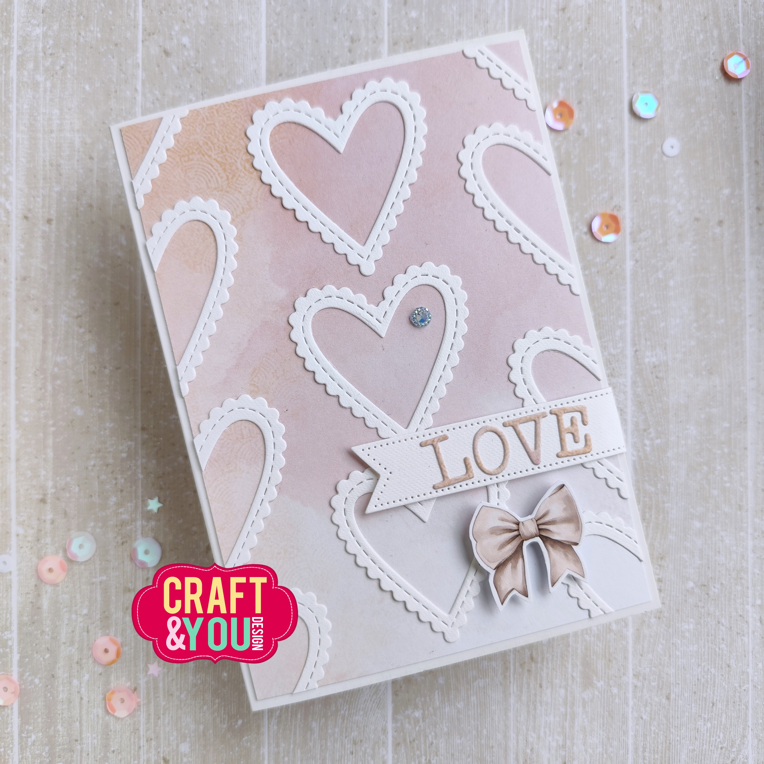 CW327 Cutting Die -Banners- Craft&You Design