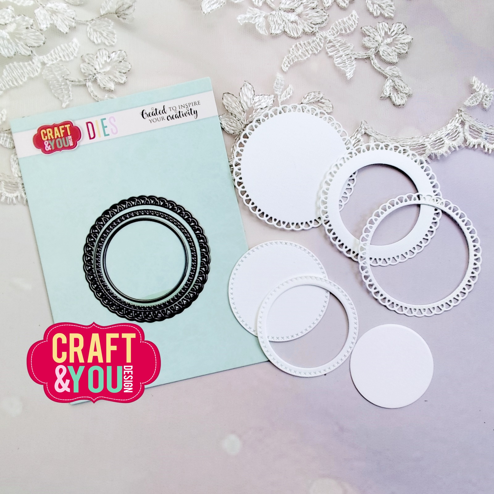 CW329 Cutting Die - Mini Doily - Craft&You Design