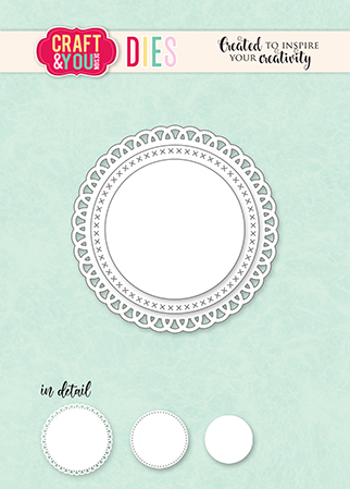 CW329 Cutting Die - Mini Doily - Craft&You Design