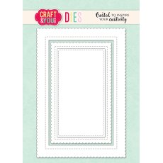 CW330 Cutting Die - Biscuit Photo Frame 10x15 cm - Craft&You Design