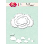 CW332 Cutting Die - Clouds Set - Craft&You Design