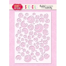 SC005 Stencil Circles / Craft & You Design