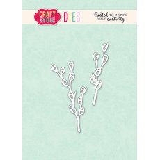CW334 Cutting Die - Catkin Twigs  - Craft&You Design