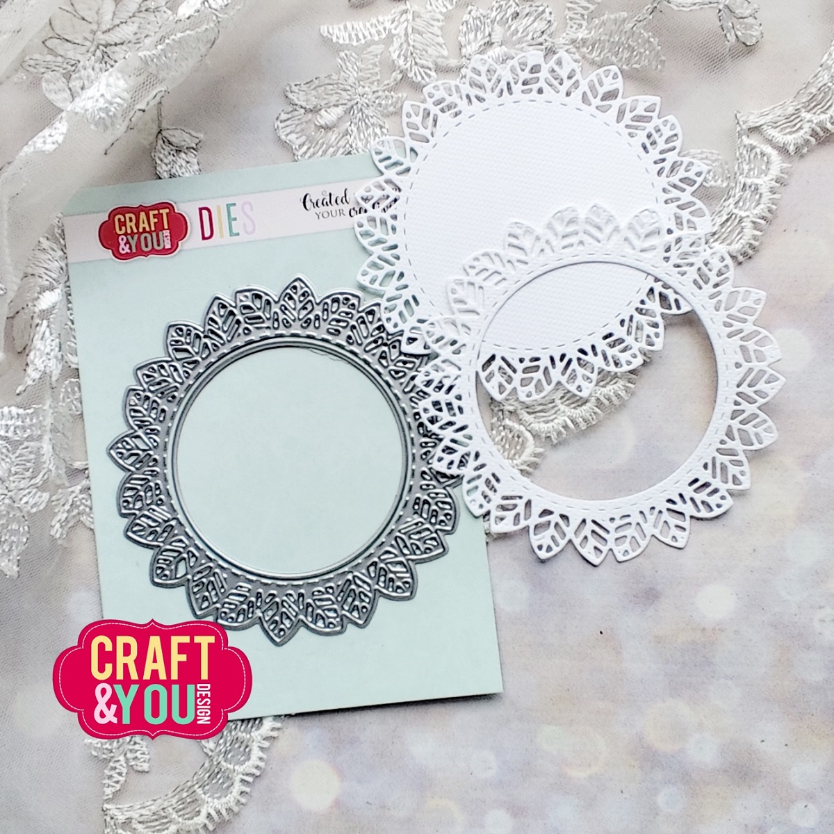 CW339 Cutting Die - -Doily Leaves - Craft&You Design