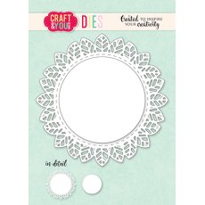 CW339 Cutting Die -  -Doily Leaves  - Craft&You Design