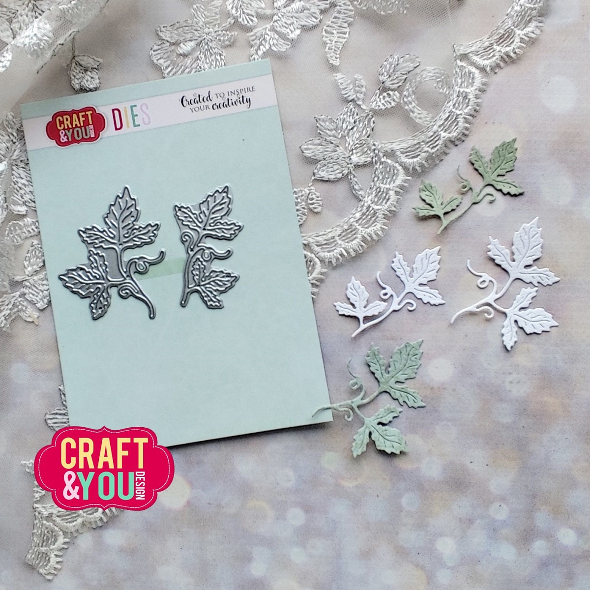 CW341 Cutting Die - Vine Branches - Craft&You Design