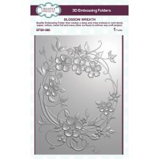 EF3D-085 Creative Expressions • Blossom Wreath 3D Embossing Folder