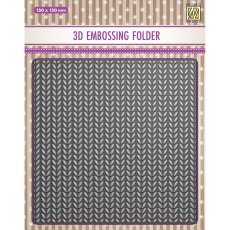 EF3D082 Nellie's Choice • 3D Background Knitting Stitches