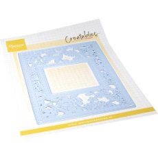 LR0888 Metal Die Marianne Design Creatables Rectangle Flowers