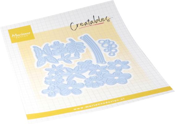 LR0891 Metal Die Marianne Design Creatables - Flower Garden