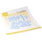 LR0891 Metal Die Marianne Design Creatables - Flower Garden
