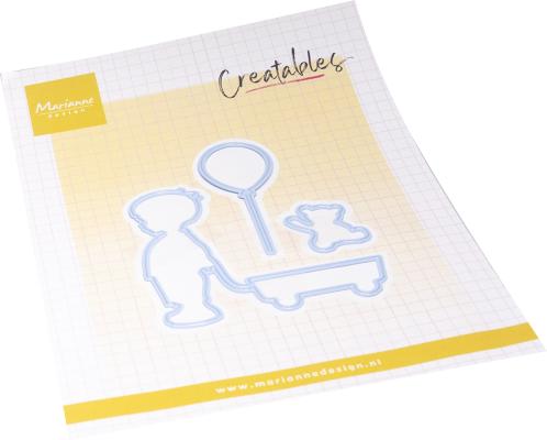 LR0893 Metal Die Marianne Design Creatables -Silhouette Boy
