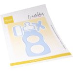 LR0895 Metal Die Marianne Design Creatables - Baby Bottle by Marleen