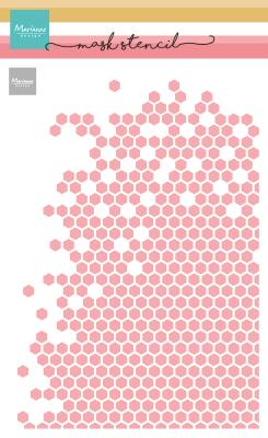 PS8174 Marianne Design - Mask stencil - Honeycomb