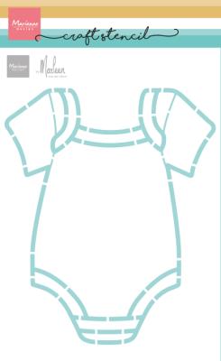 PS8177 Marianne Design - Mask stencil - Onesie by Marleen